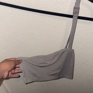 SHEIN Gray Bandeau Intimates Sleepwear